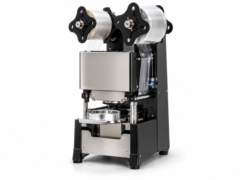 China Imported Automatic Cup Sealing Machine